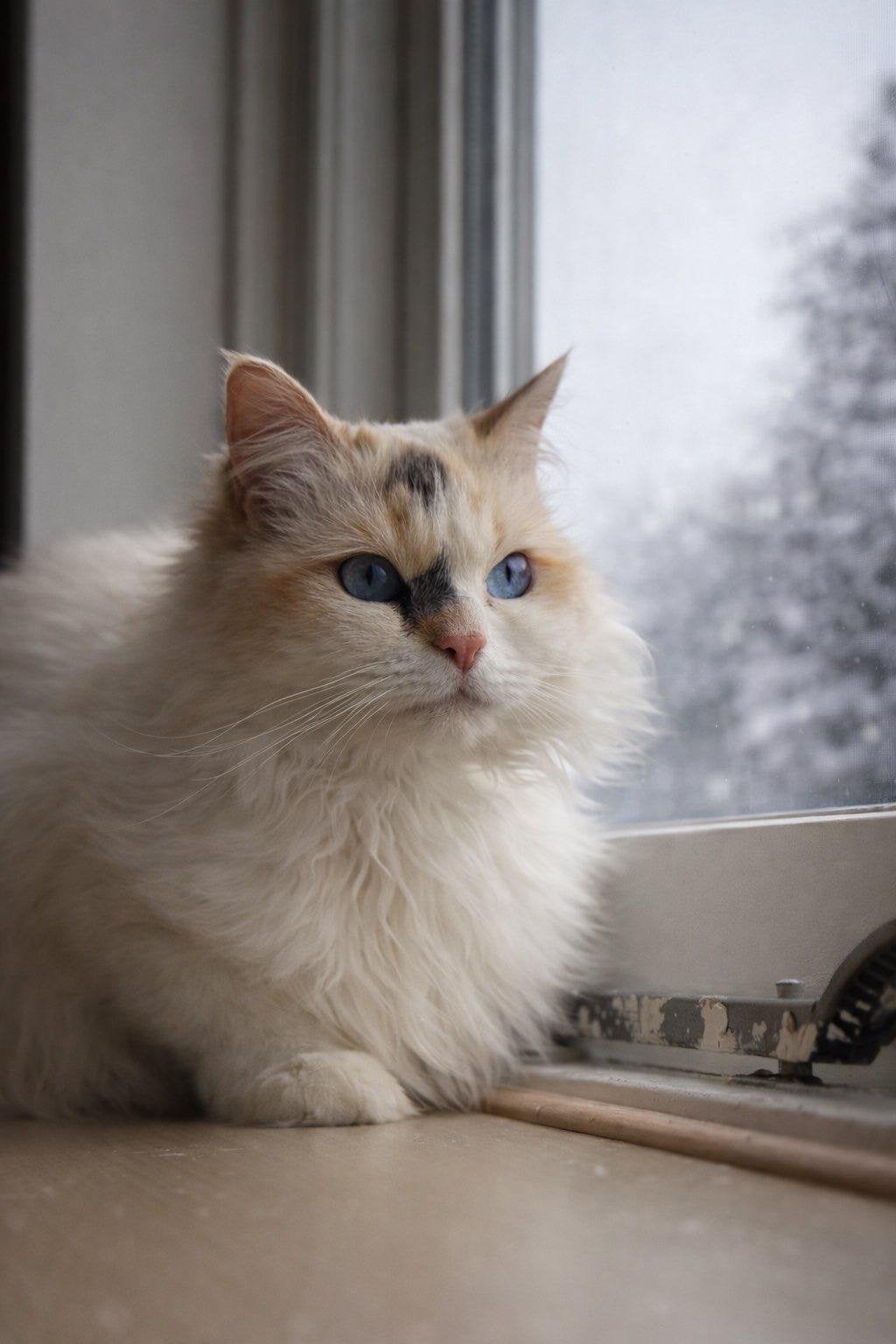 Ragdoll, Dieren en Toebehoren, Poes, Gechipt, 0 tot 2 jaar