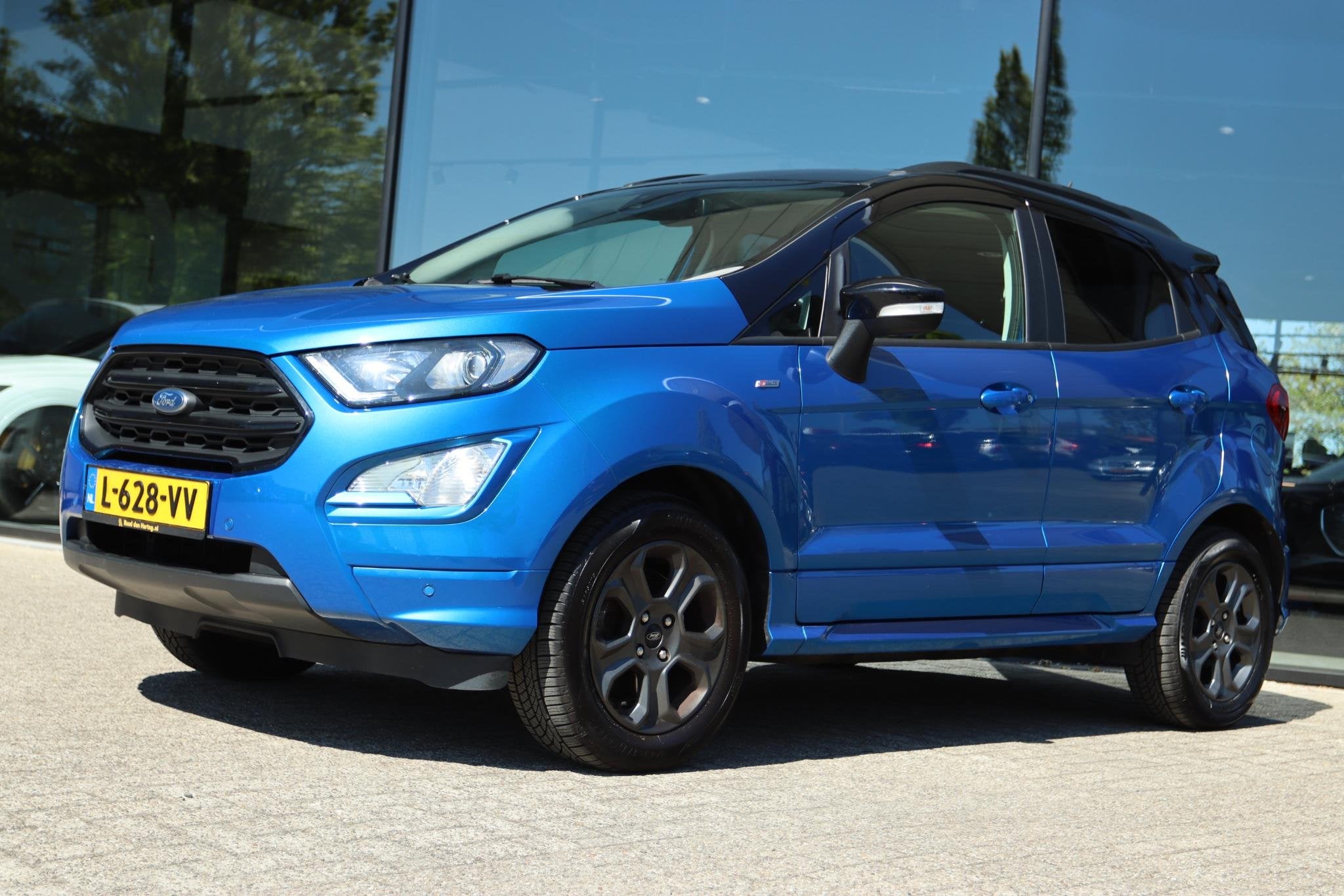 FORD ECOSPORT 1.0 ECOBOOST ST-LINE BLACK | WINTERPACK | B&O, Auto's, Ford, Bedrijf, Te koop, Ecosport, ABS, Achteruitrijcamera