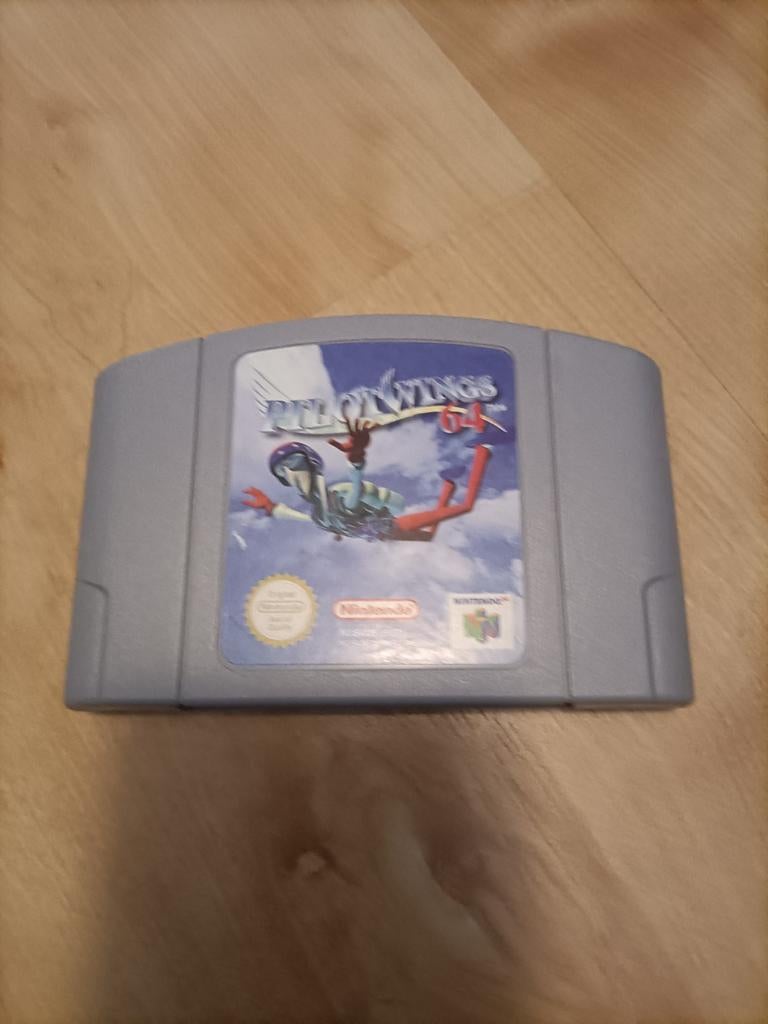 Pilotwings 64 - Nintendo 64 (N64) Game Cartridge, Spelcomputers en Games, Games | Nintendo 64, Gebruikt, 1 speler, Ophalen of Verzenden