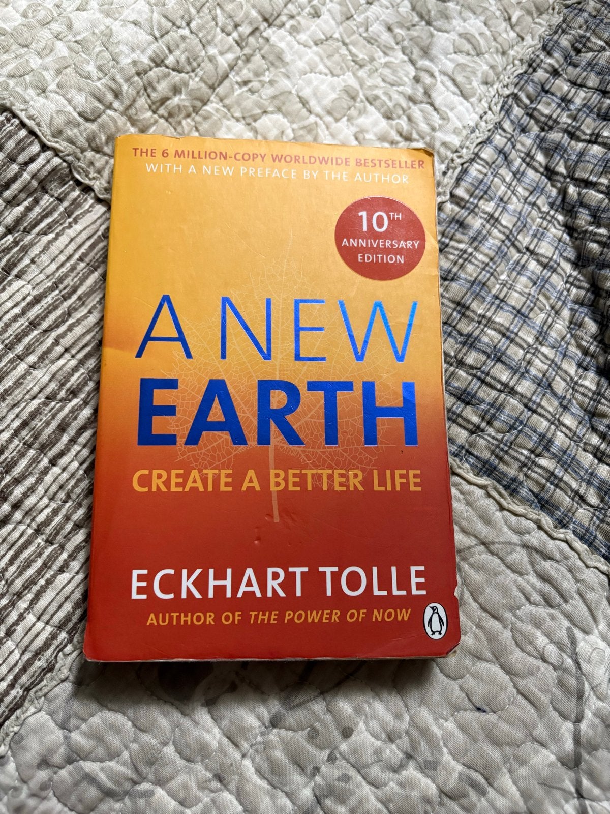 A New Earth - Eckhart Tolle (10th Anniversary Edition), Ophalen of Verzenden, Gelezen, Spiritualiteit algemeen, Achtergrond en Informatie