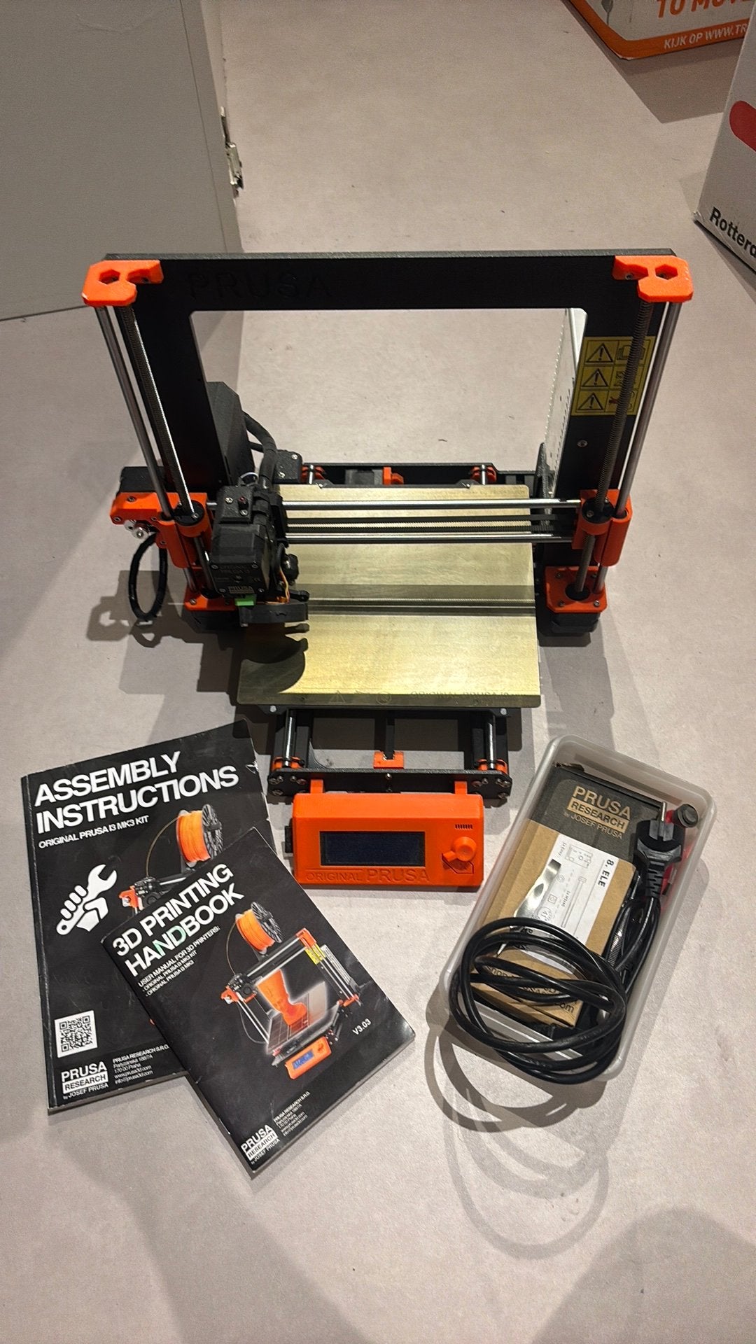 Prusa i3 MK3 3D-printer - Zo goed als nieuw, Ophalen, Gebruikt, Filament