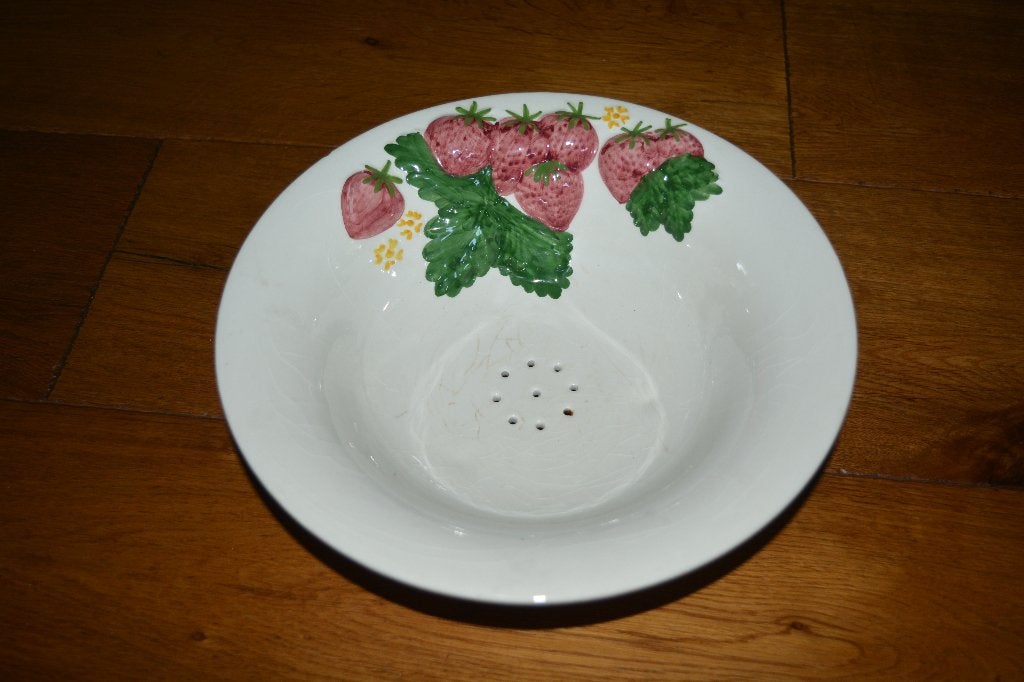 Royal Copenhagen, vintage aardbeienschaal, Ophalen of Verzenden