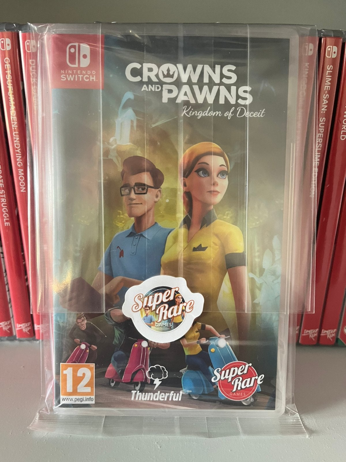 Crowns And Pawns - Kingdom Of Deceit (Nintendo Switch), Avontuur en Actie, 1 speler, Nieuw, Ophalen of Verzenden