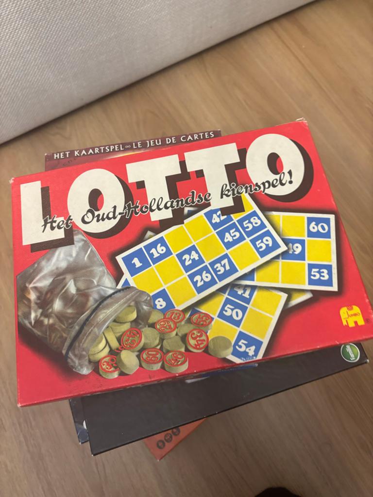 Lotto: Het Oud-Hollandse kienspel, Drie of vier spelers, Ophalen of Verzenden, Gebruikt