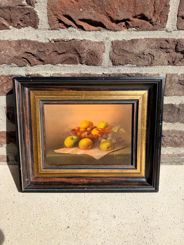 Schilderij van Reinier Wildeboer - Stilleven met fruit, Ophalen of Verzenden