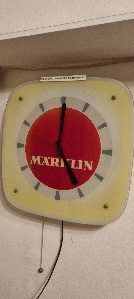 Marklin klok jaren 50 Zeer zeldzaam, Ophalen, Wisselstroom, Gebruikt, Overige typen