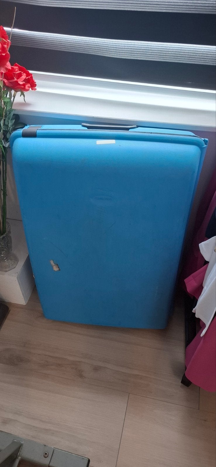 Carlton Koffer Blauw - Ideaal voor Reizen, Ophalen, Gebruikt, Blauw, 30 cm of meer