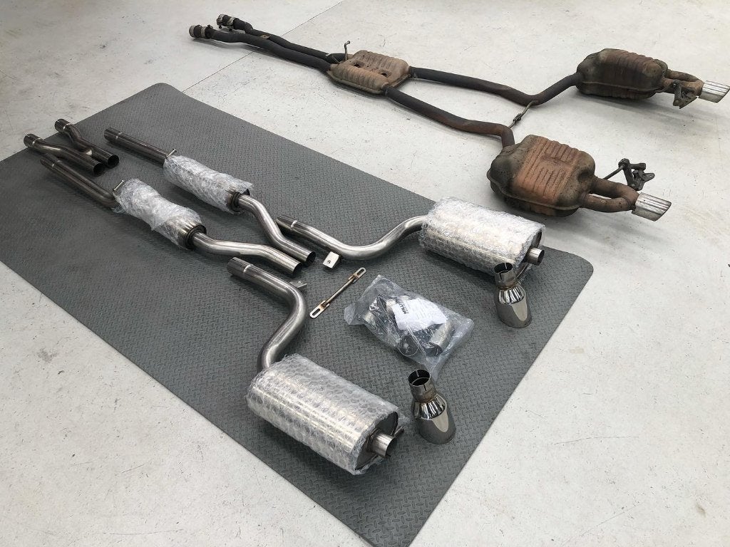 Milltek catback uitlaatsysteem - Audi S4 B6 4.2 V8 03-05