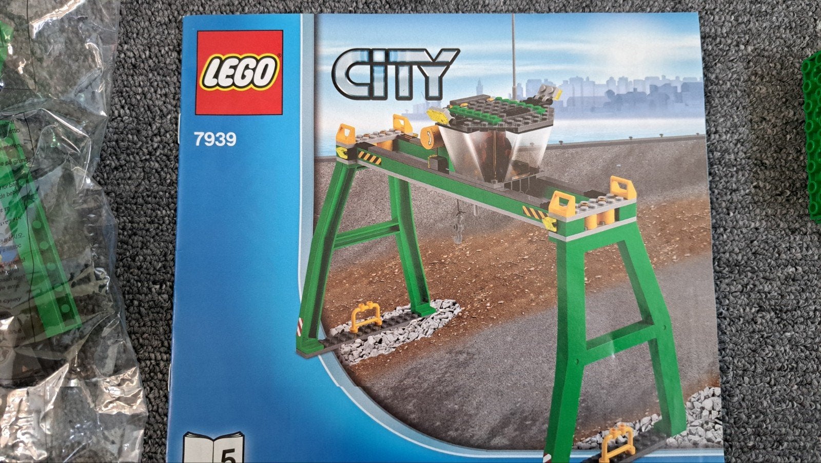 Lego City 7939 bovenloopkraan - Nieuw en Ongeopend, City, Lego, Nieuw, Ophalen of Verzenden