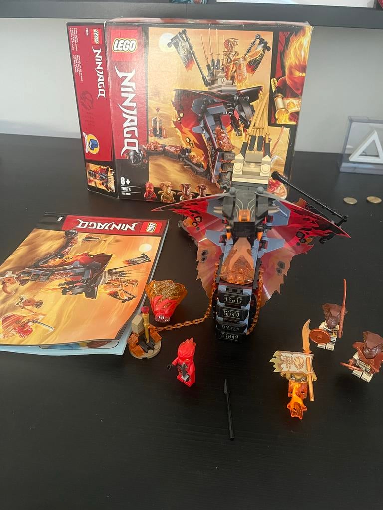 Lego Ninjago Fire Fang 70674, Kinderen en Baby's, Speelgoed | Duplo en Lego, Gebruikt, Lego, Ophalen of Verzenden, Inclusief doos