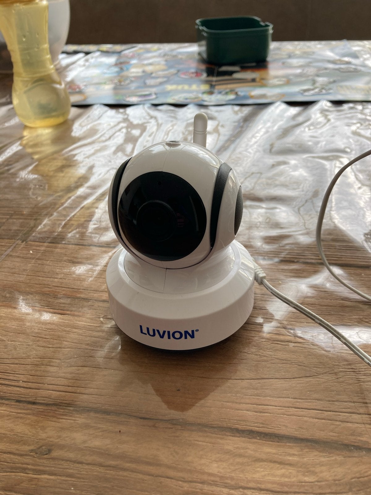 Luvion babyfooncamera met terugspreekfunctie, Kinderen en Baby's, Ophalen, Gebruikt, 100 tot 250 meter, Camera