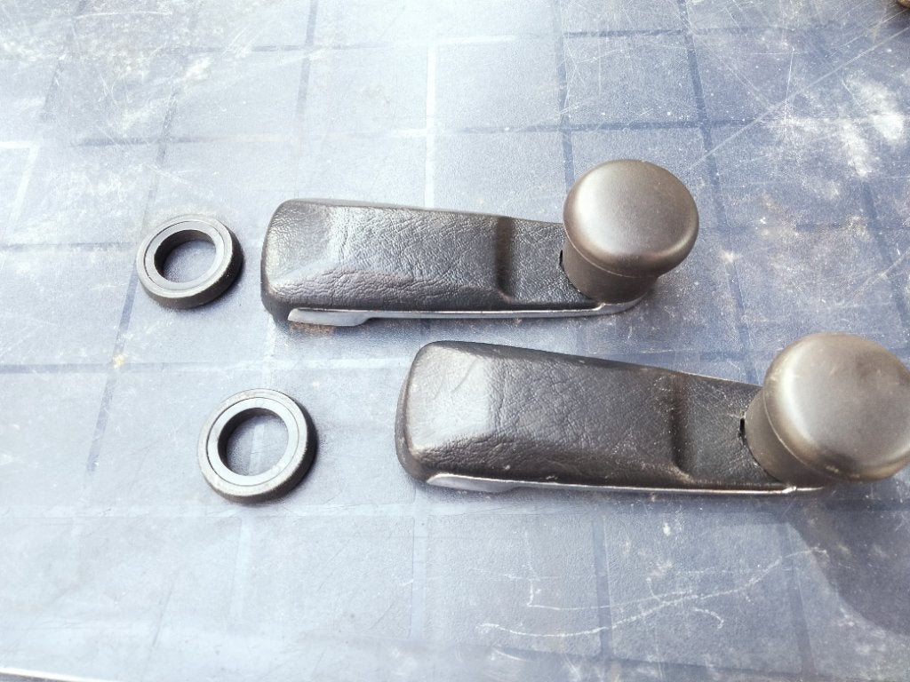 Te koop set van 2 Raamslingers Mercedes W126, Ophalen of Verzenden, Gebruikt, Mercedes-Benz