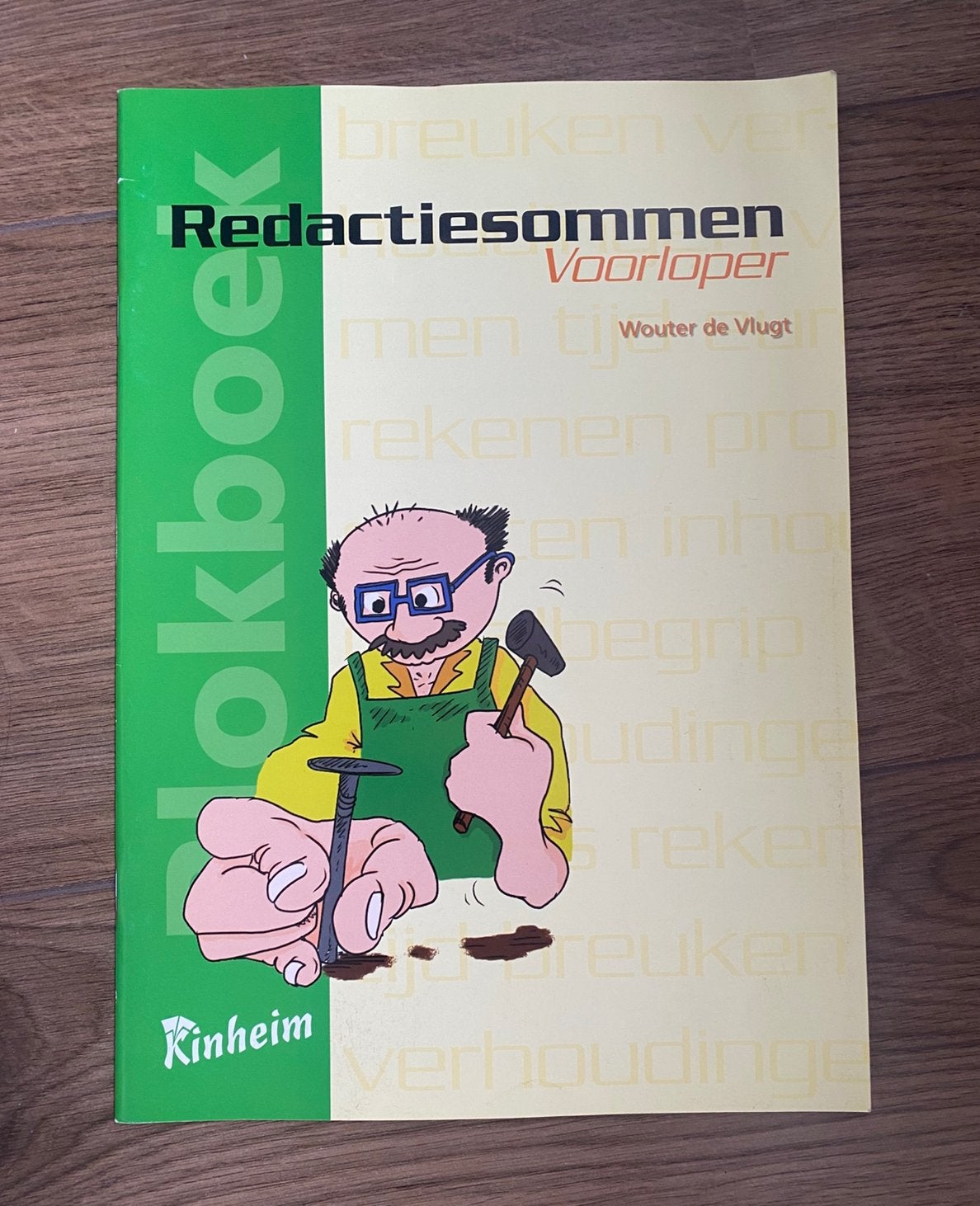 Redactiesommen rekenen werkboek groep 4, Boeken, Schoolboeken, Ophalen of Verzenden, Zo goed als nieuw, Overige niveaus