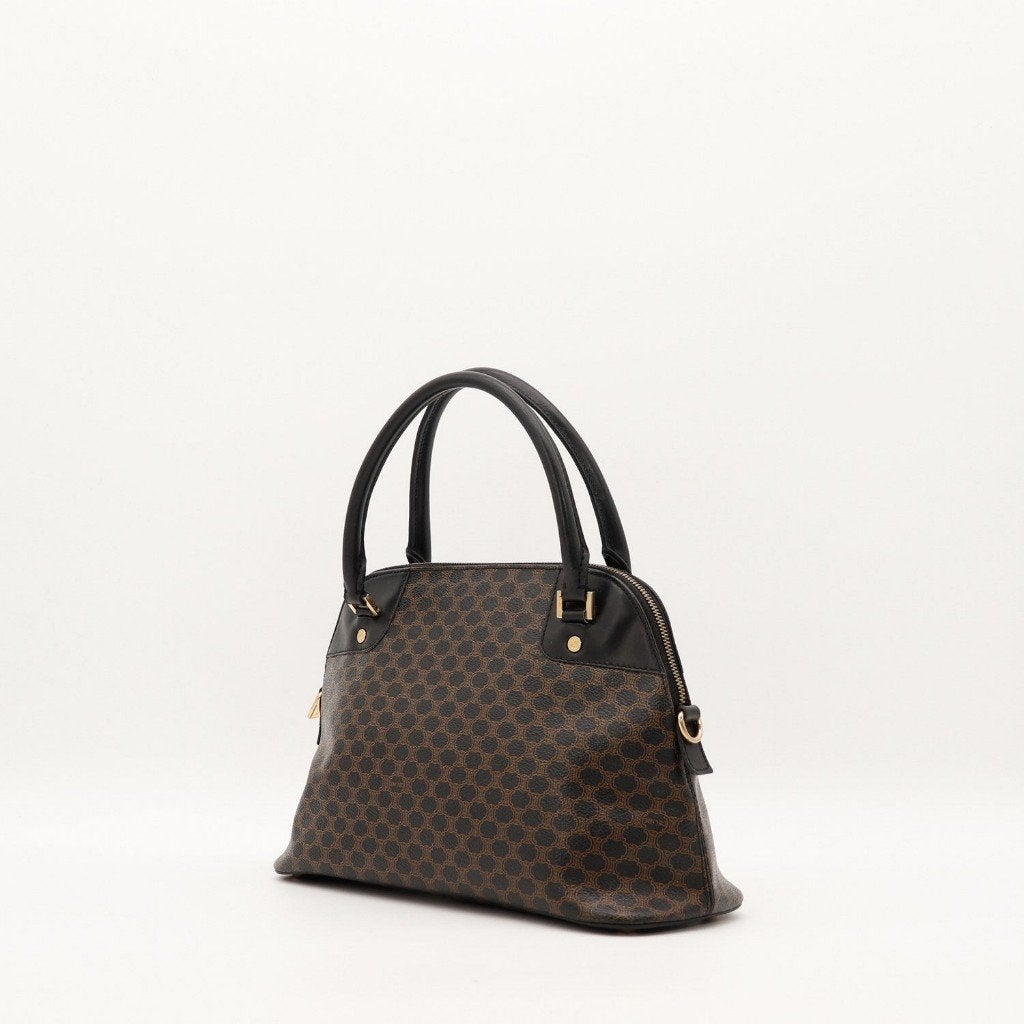 Céline Doctor Bag Macadam handtas, Verzenden, Gebruikt, Zwart, Handtas
