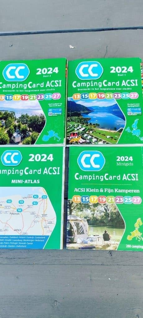 Campingkaart ACSI 2024, ACSI, Europa, Ophalen of Verzenden, Campinggids
