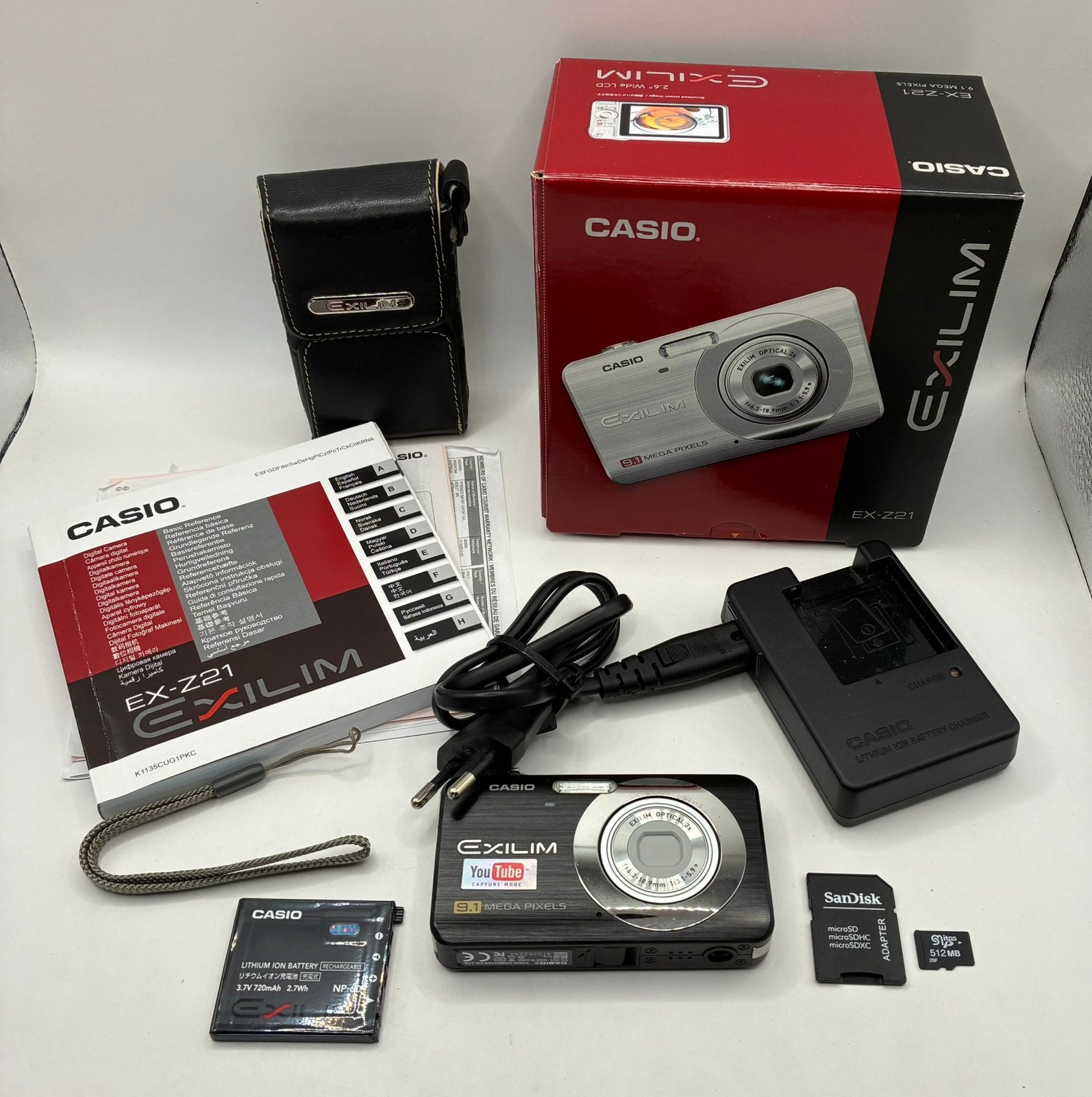 Casio Exilim EX-Z21 - compact camera, Ophalen of Verzenden, Zo goed als nieuw, Overige Merken