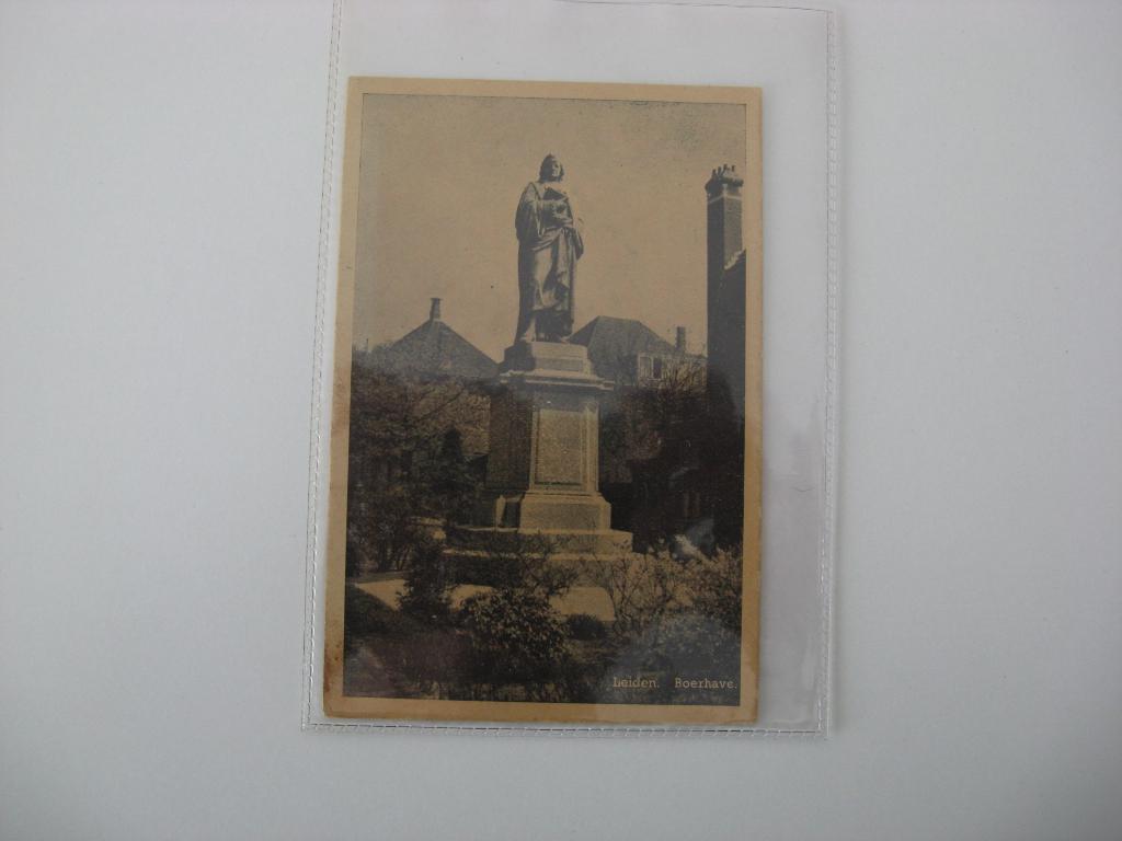 Leiden boerhave ongelopen ansichtkaart, Ophalen of Verzenden, Voor 1920, Ongelopen, Noord-Brabant