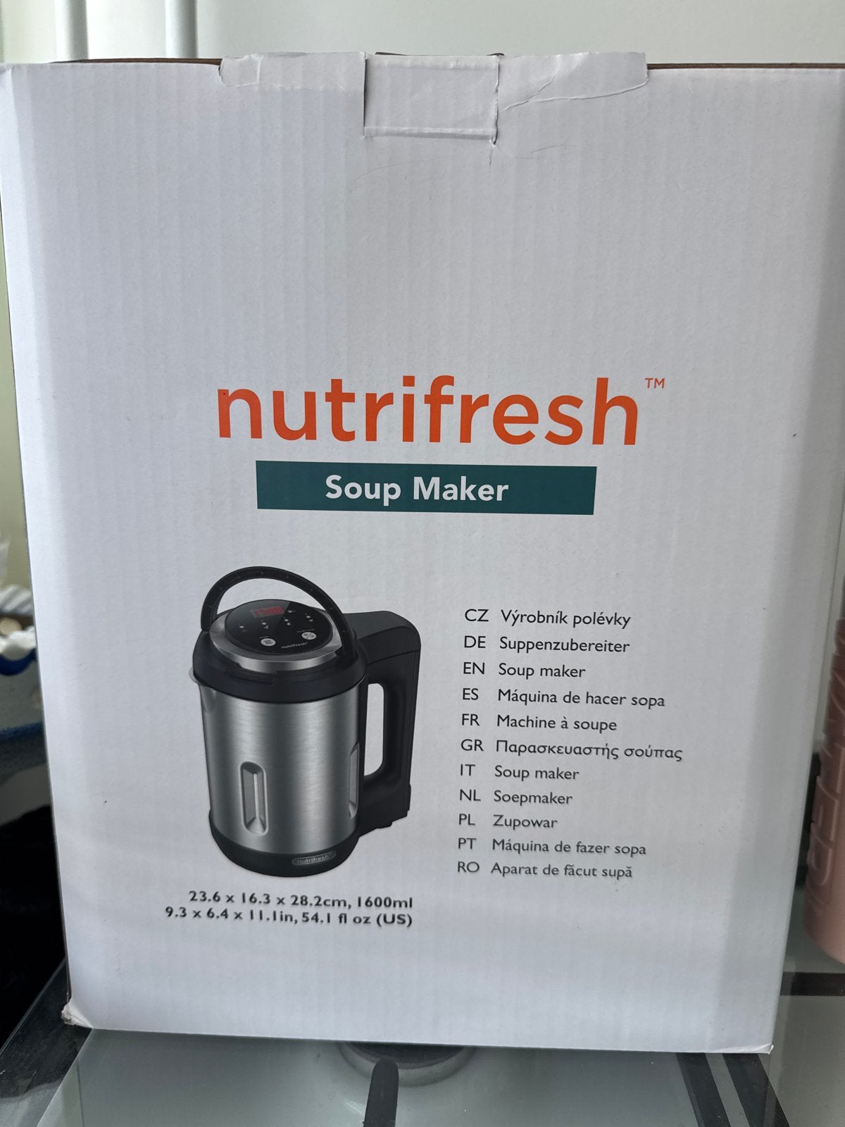 Nutrifresh Soepmaker - Nieuw in doos, Ophalen of Verzenden, Nieuw