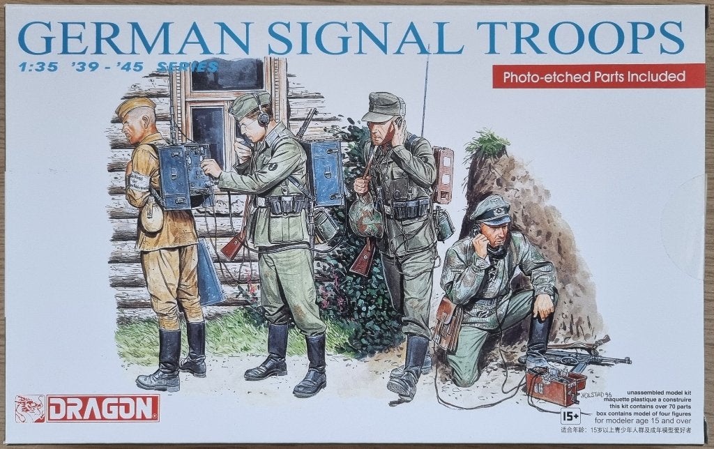 Dragon 1:35 #6053 WWII German Signal Troops, Ophalen of Verzenden, Nieuw, 1:35 tot 1:50, Figuur of Figuren