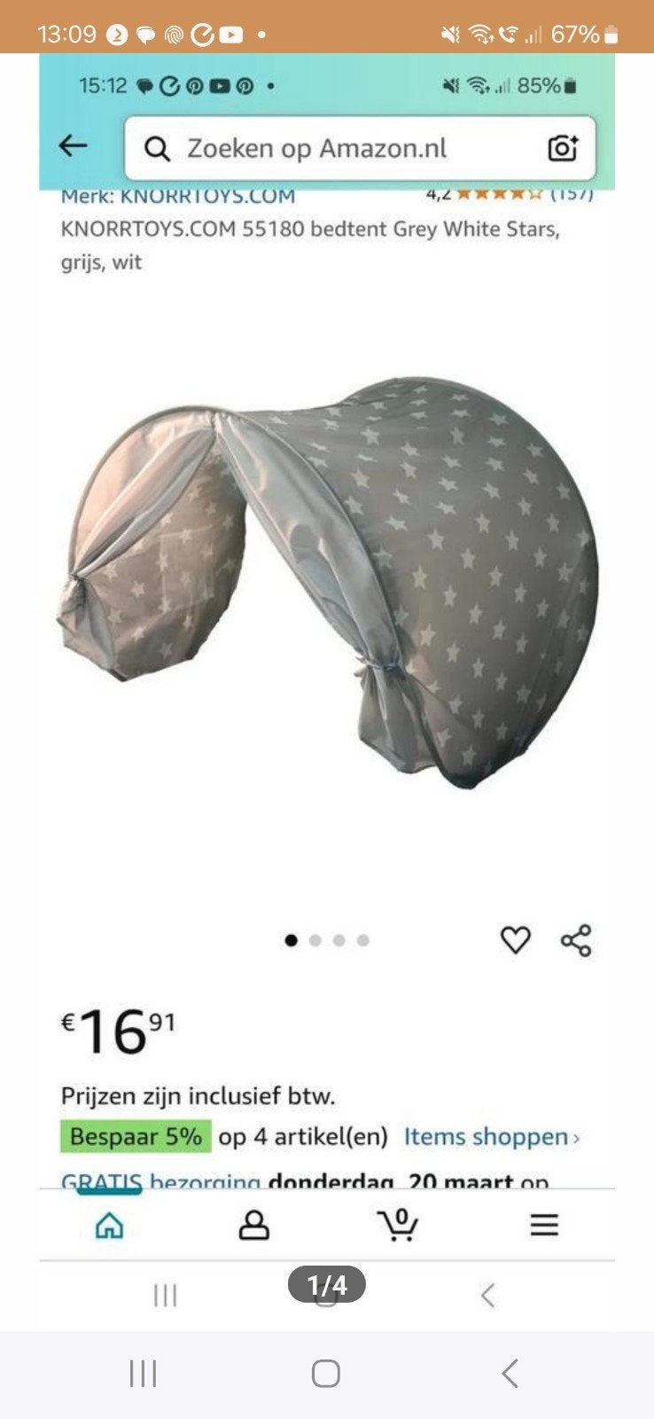 Bedtent, Ophalen, Overige typen