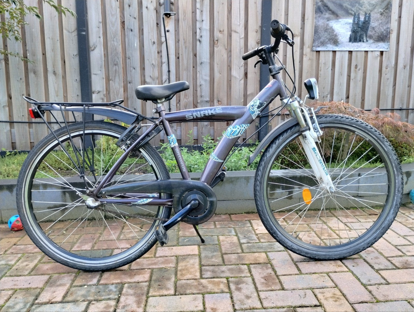 Batavus snake 26 inch, Ophalen of Verzenden, Zo goed als nieuw, 26 inch of meer, Versnellingen