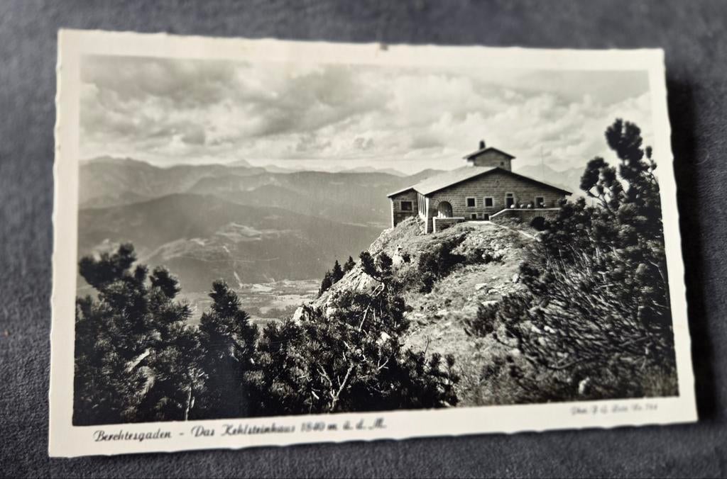 Kehlsteinhaus - Adelaarsnest - Het Derde Rijk, Verzamelen, Verzenden, 1940 tot 1960, Ongelopen, Overige thema's