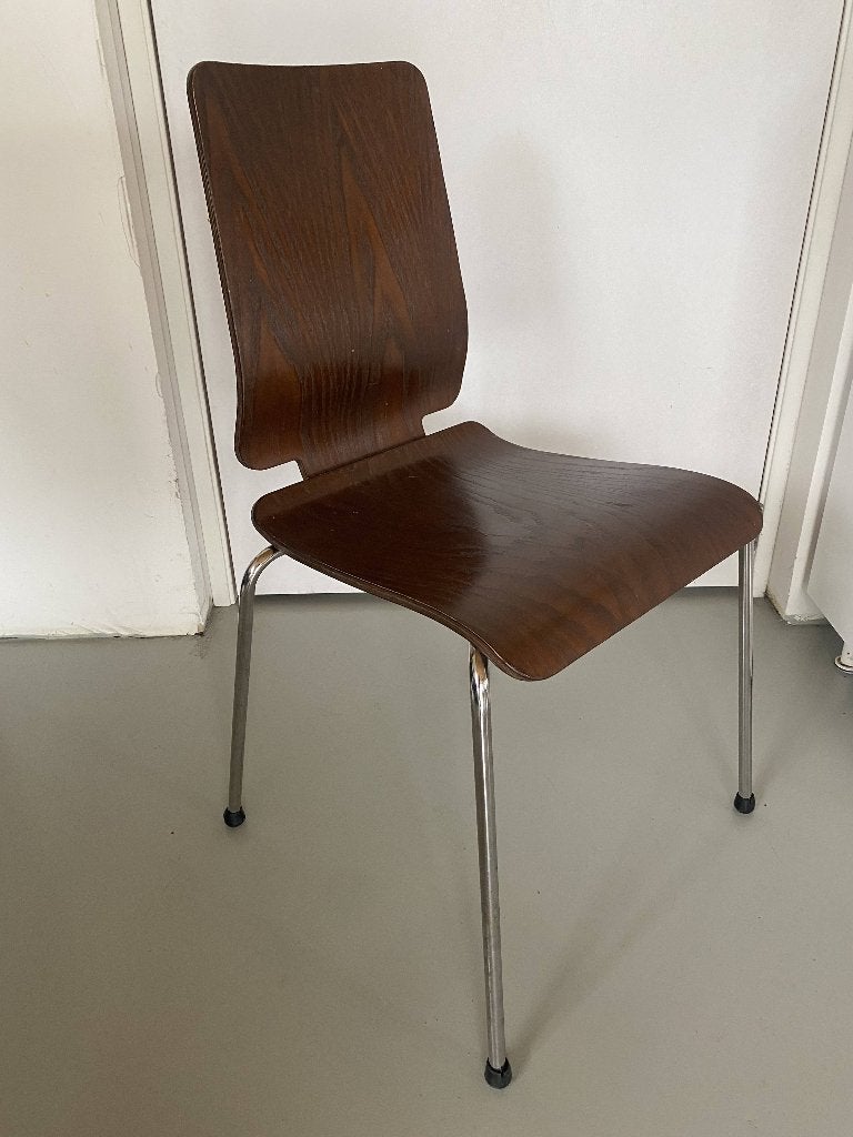Ikea Gilbert set van 2 stoelen, Huis en Inrichting, Stoelen, Ophalen, Gebruikt, Twee, Bruin