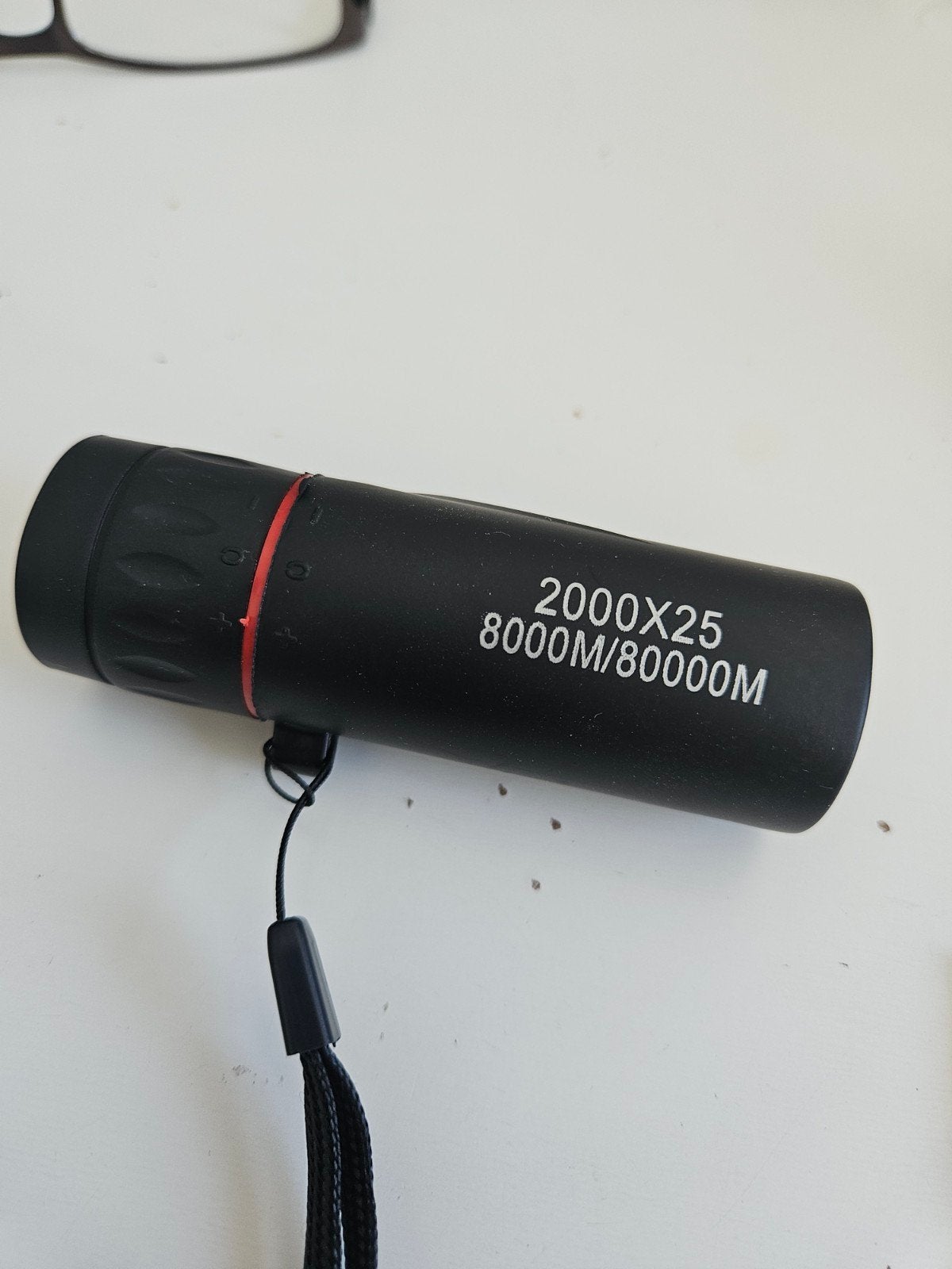 Monokijker 2000x25 nieuw met tasje en handleiding, Overige typen, Nieuw, Ophalen of Verzenden, 20x of meer
