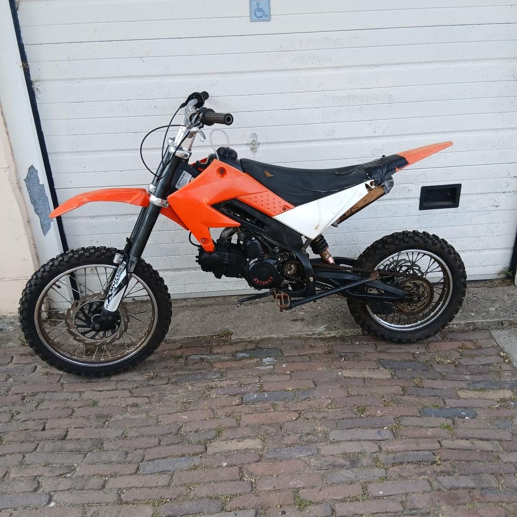 Cromotor 125cc, Fietsen en Brommers, Brommers | Crossbrommers, Gebruikt, 125 cc, 4 versnellingen, Ophalen