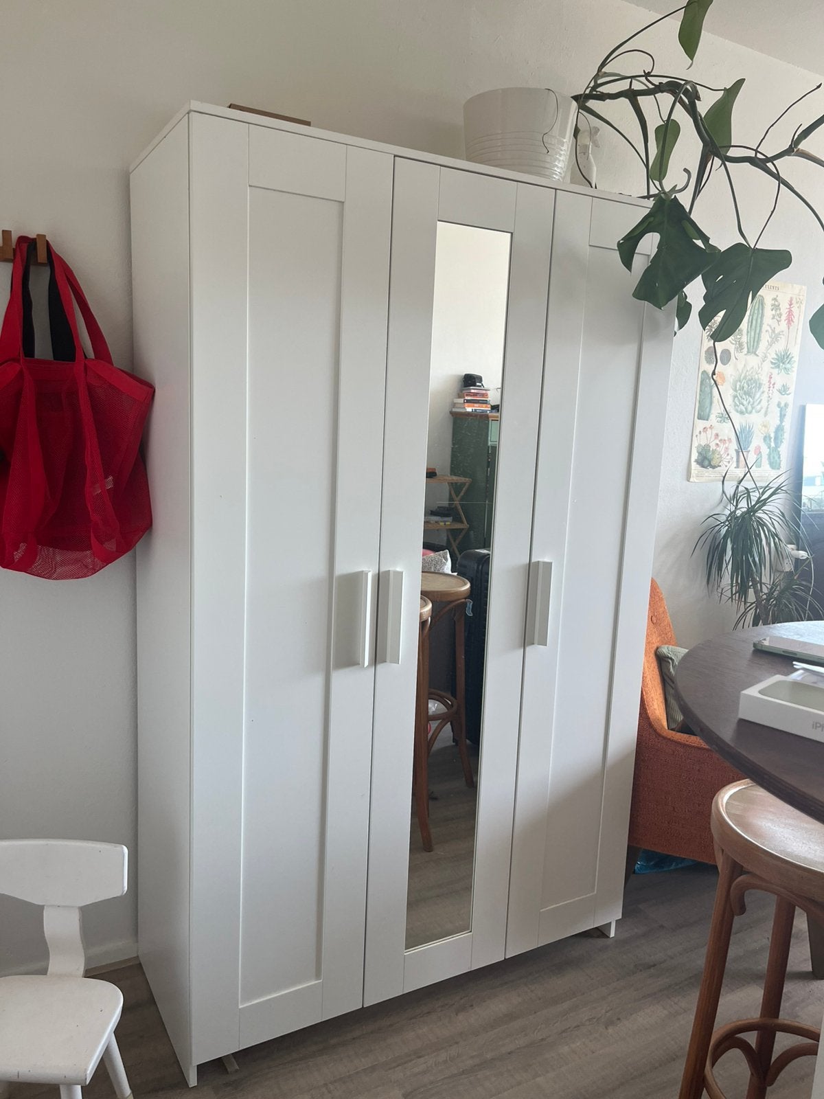 IKEA Brimnes Kledingkast, Ophalen, 150 tot 200 cm, Zo goed als nieuw, 150 tot 200 cm