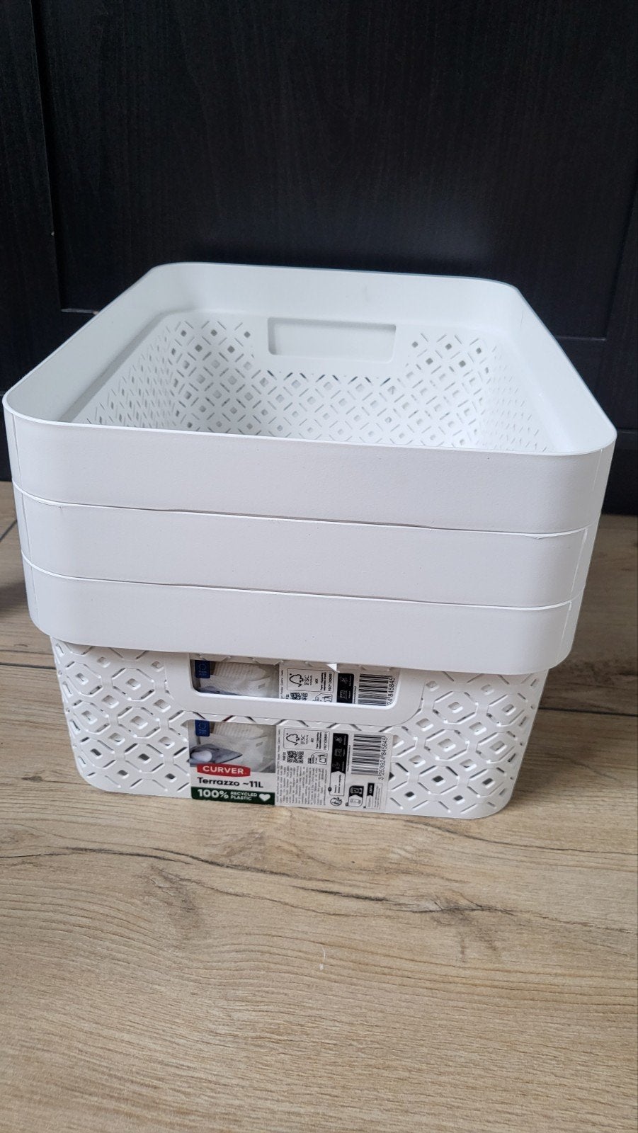 13 Curver Terrazzo opbergmanden van gerecycled plastic