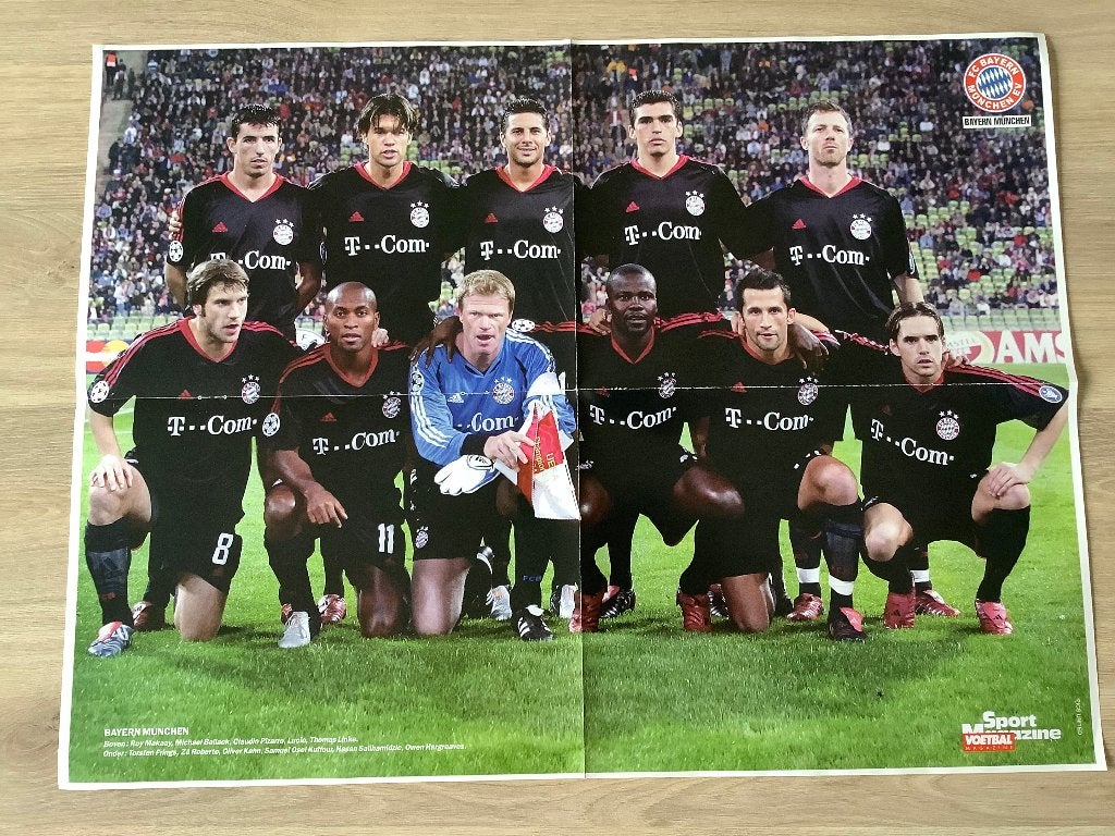 Grote poster Bayern München, Ophalen of Verzenden, Zo goed als nieuw, Buitenlandse clubs, Poster, Plaatje of Sticker