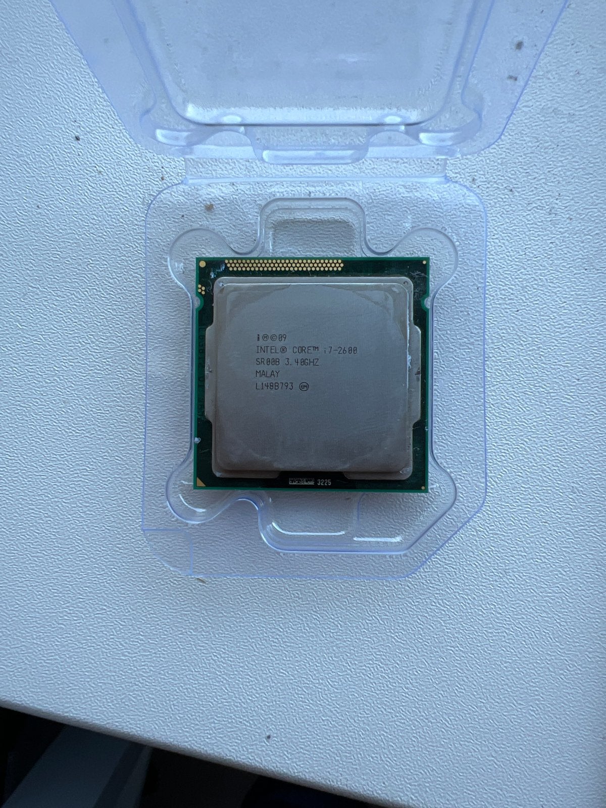 Intel Core i7-2600 CPU 3.40GHz Quad-Core Processor, Computers en Software, Ophalen of Verzenden, Gebruikt, 4-core, 3 tot 4 Ghz
