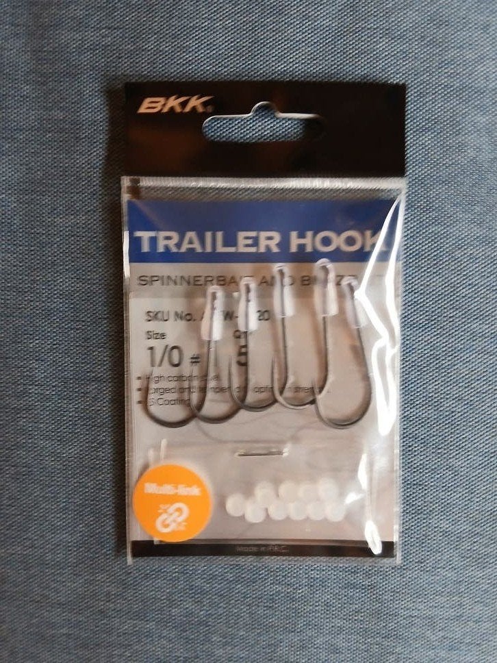 BKK Trailer Hook 1/0 - Spinnerbait en Baars vissen, Ophalen of Verzenden, Nieuw, Haak