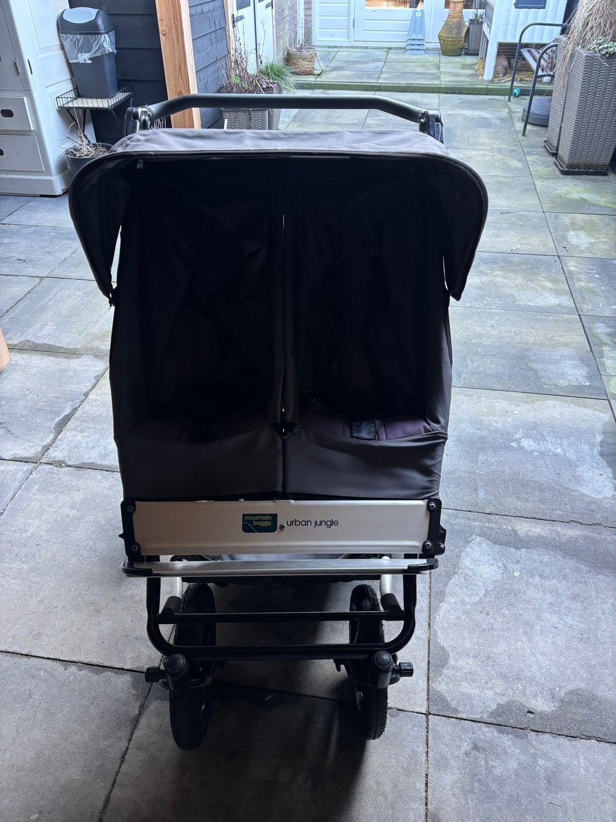 IN PRIJS VERLAAGD!!!! Mountain Buggy Urban Jungle Duowagen, Gebruikt, Duowagen, Ophalen of Verzenden, Kinderwagen