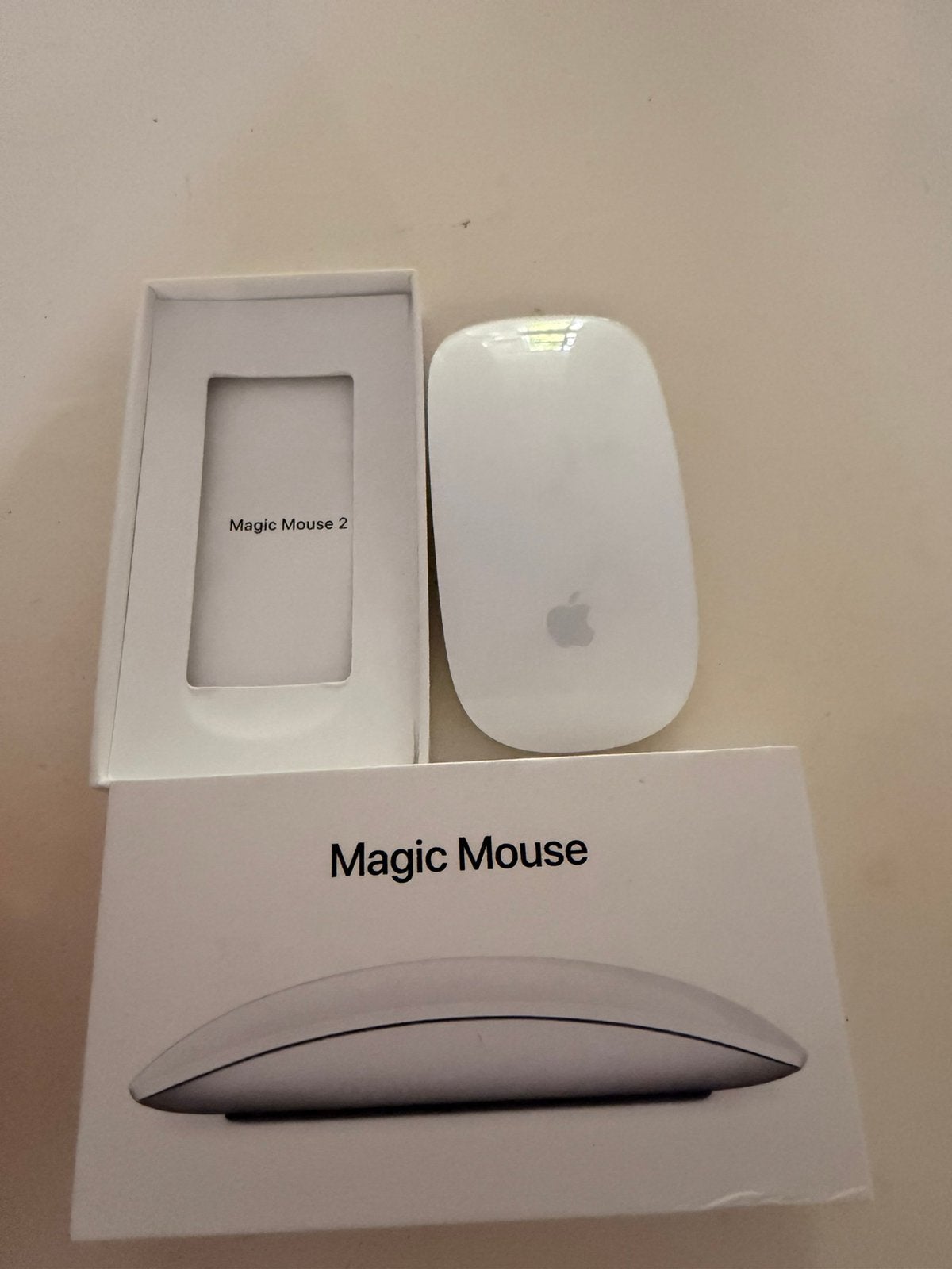 Apple Magic Mouse 2 wit, Computers en Software, Muizen, Ophalen, Gebruikt