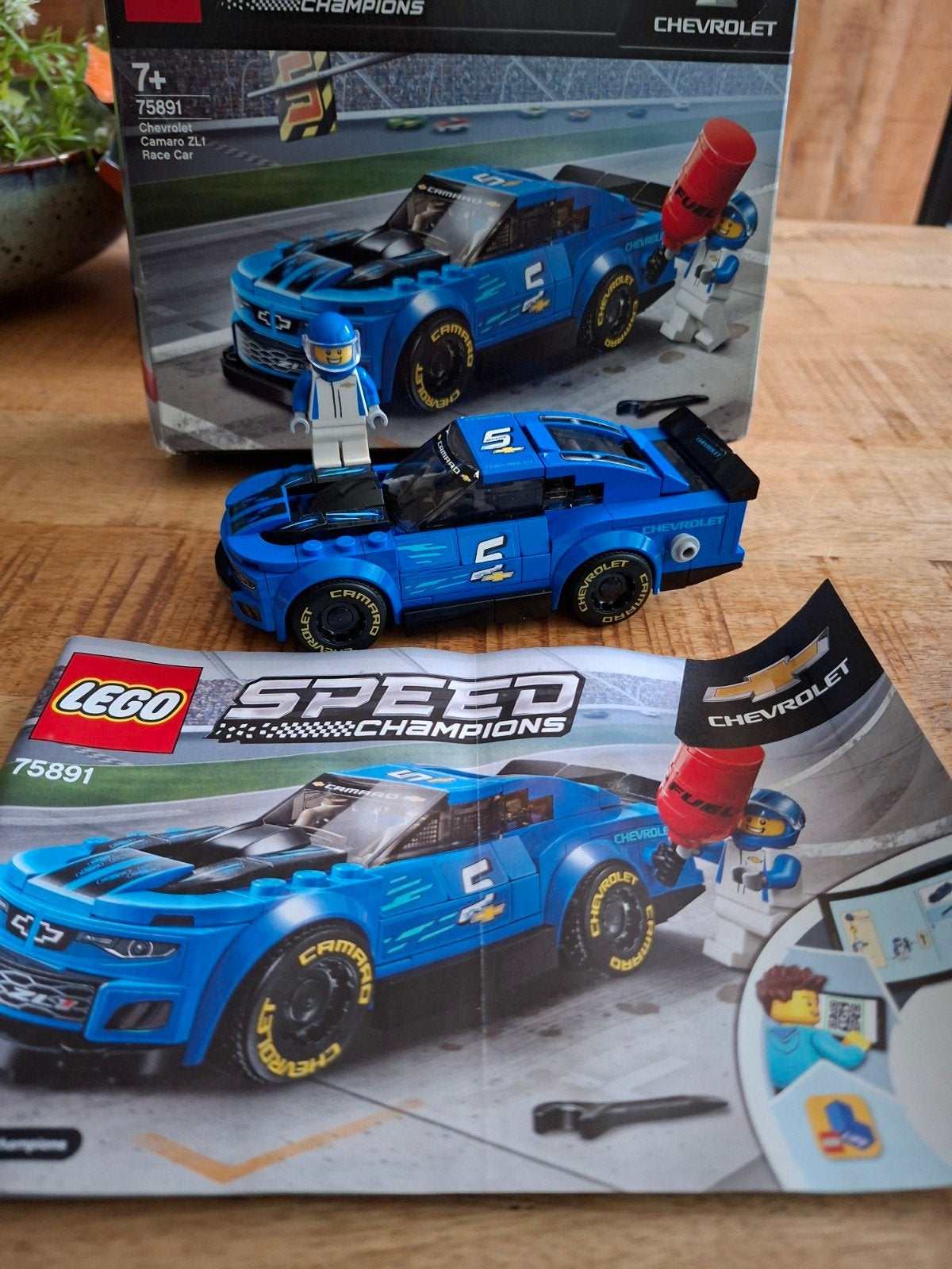 lego Speed Champions 75891 Chevrolet Camaro  ZL1, Ophalen of Verzenden, Zo goed als nieuw, Lego, Speed Champions