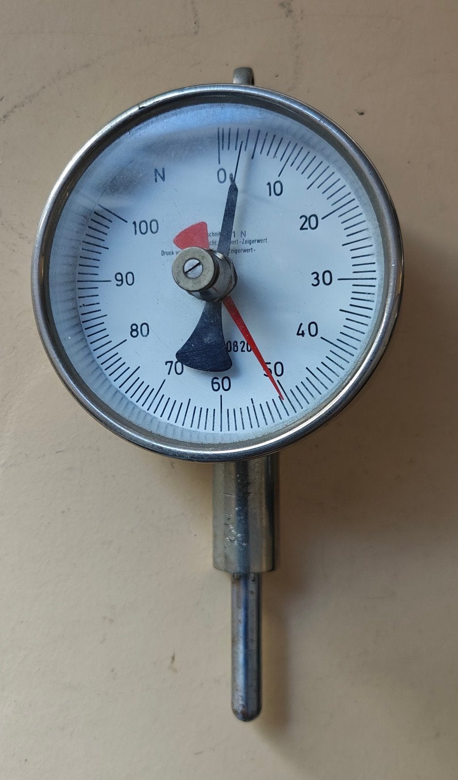 Erichsen horizontale drukmeter 0-100N, Doe-het-zelf en Verbouw, Meetapparatuur, Ophalen of Verzenden