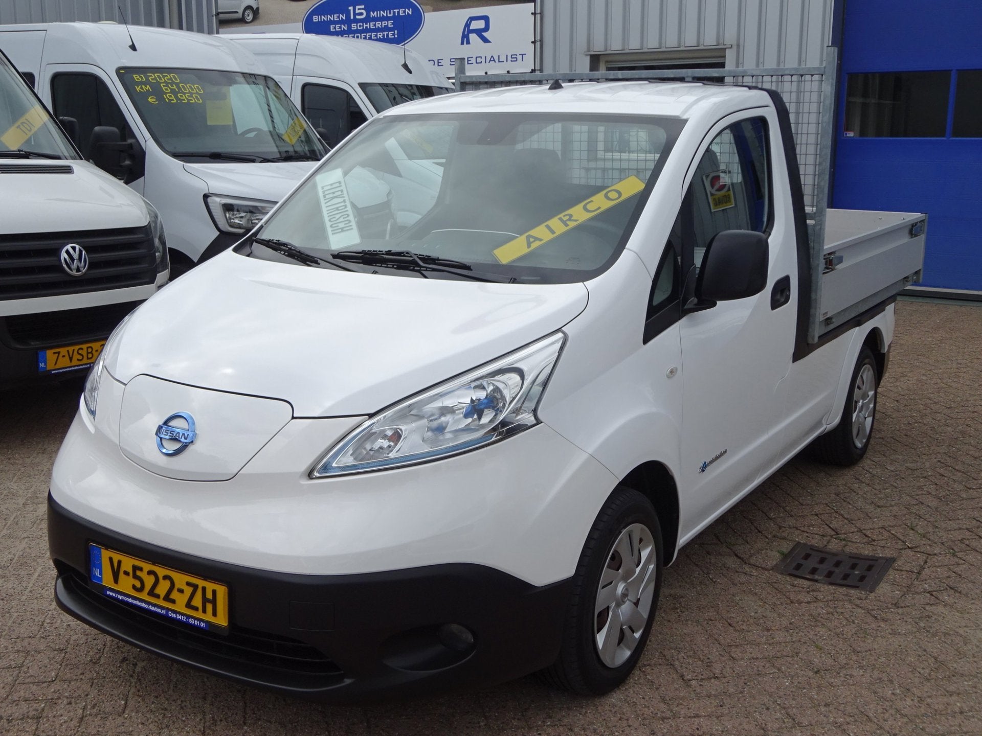 Nissan E-NV200 Business 40 kWh 2.ZERO S.O.H 91% ( Grotere ac, Dealer onderhouden, Gebruikt, Zwart, 1723 kg