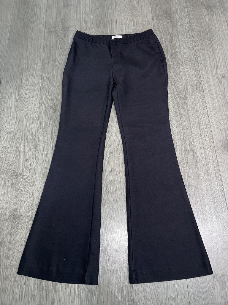 SUISTUDIO dames zwarte flare pantalon broek pants mt 40 R, Kleding | Dames, Broeken en Pantalons, Maat 38/40 (M), Zwart, Ophalen of Verzenden
