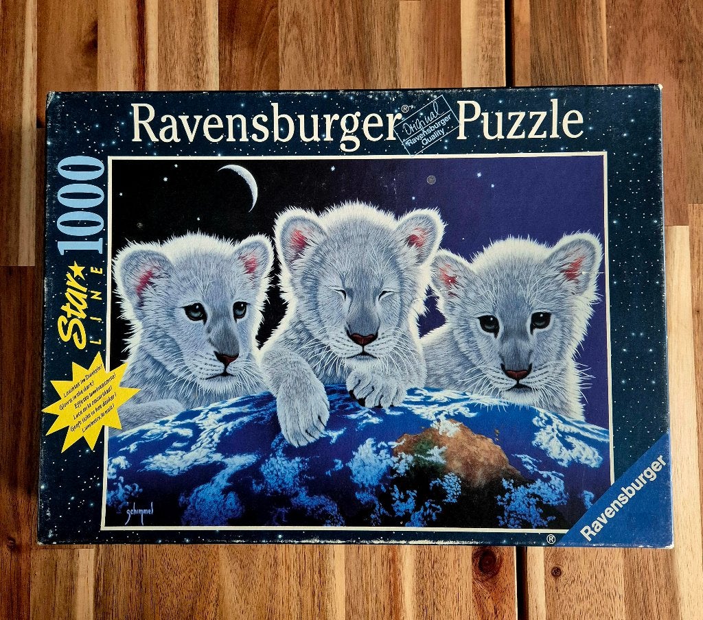 Puzzel Ravensburger 1000 stukjes - Fluoriserend, Ophalen of Verzenden, 500 t/m 1500 stukjes, Zo goed als nieuw, Legpuzzel
