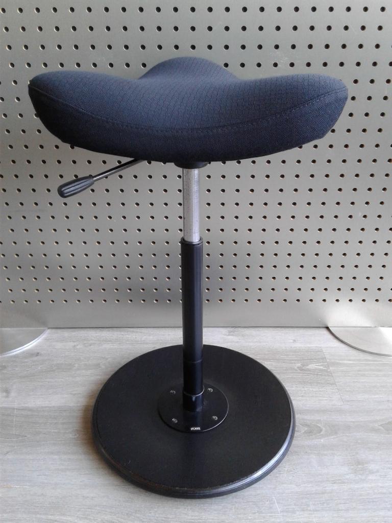 Stokke (Variér) Move (Hoog) (Zwart/Zwart), Zeer Mooi!, Huis en Inrichting, Gebruikt, Zwart, Ophalen of Verzenden, Variér