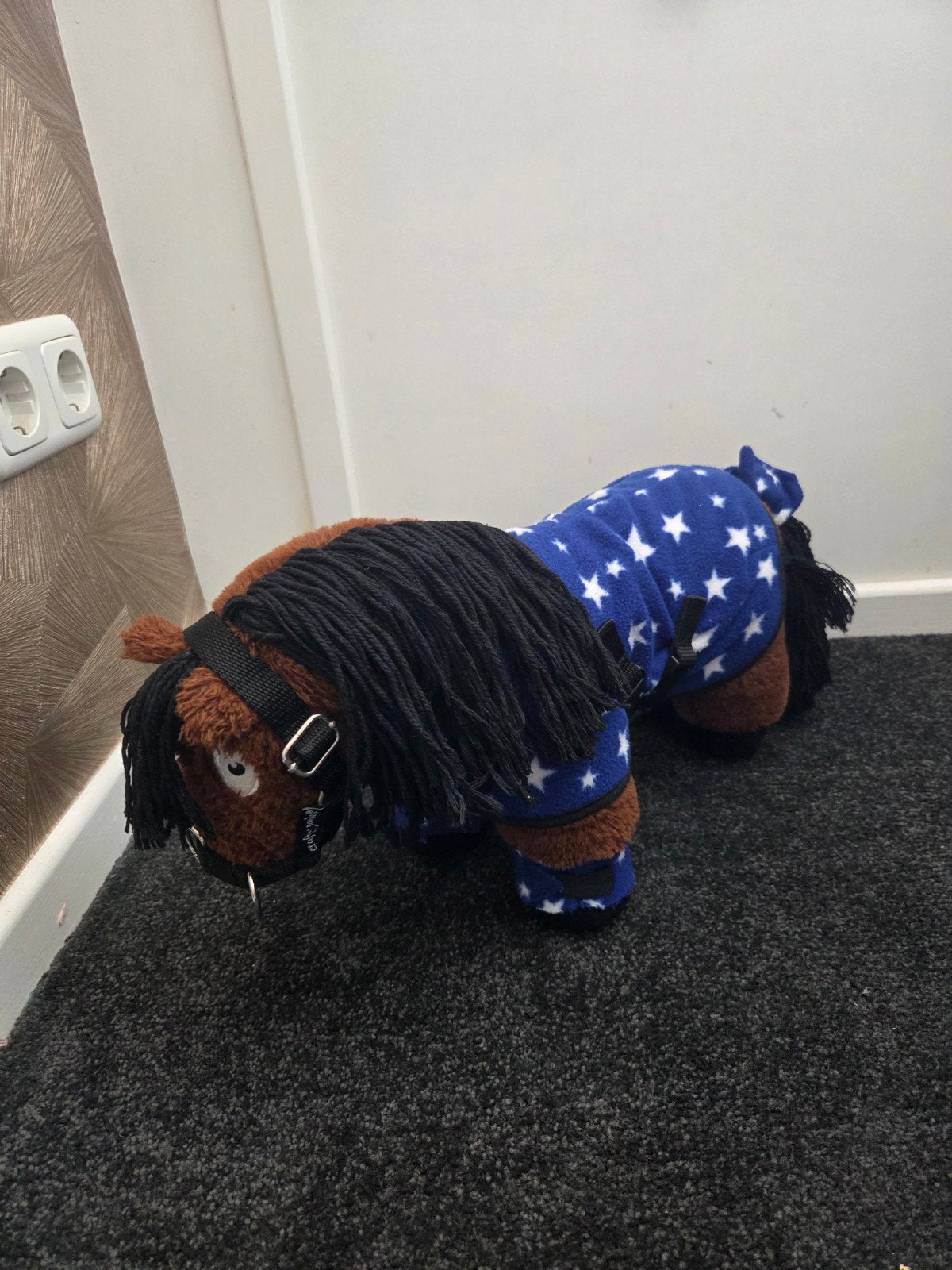 Crafty Ponies set, Kinderen en Baby's, Speelgoed | Knuffels en Pluche, Ophalen of Verzenden, Zo goed als nieuw, Paard, Met kleding of accessoire