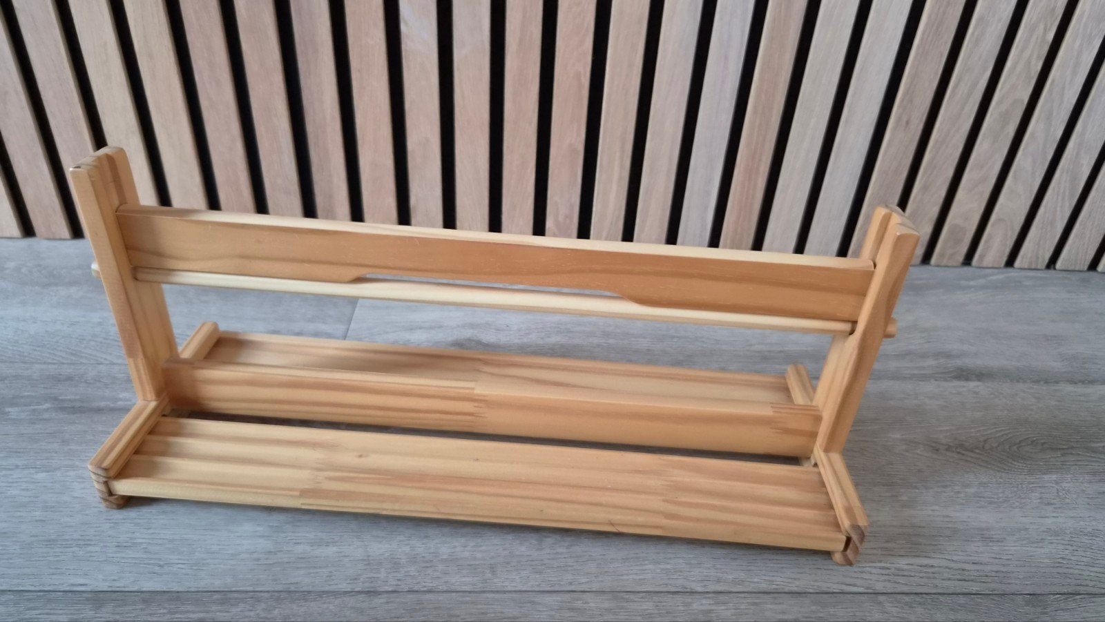 IKEA tekenpapierrolhouder van hout, Ophalen of Verzenden, Gebruikt, Overige typen