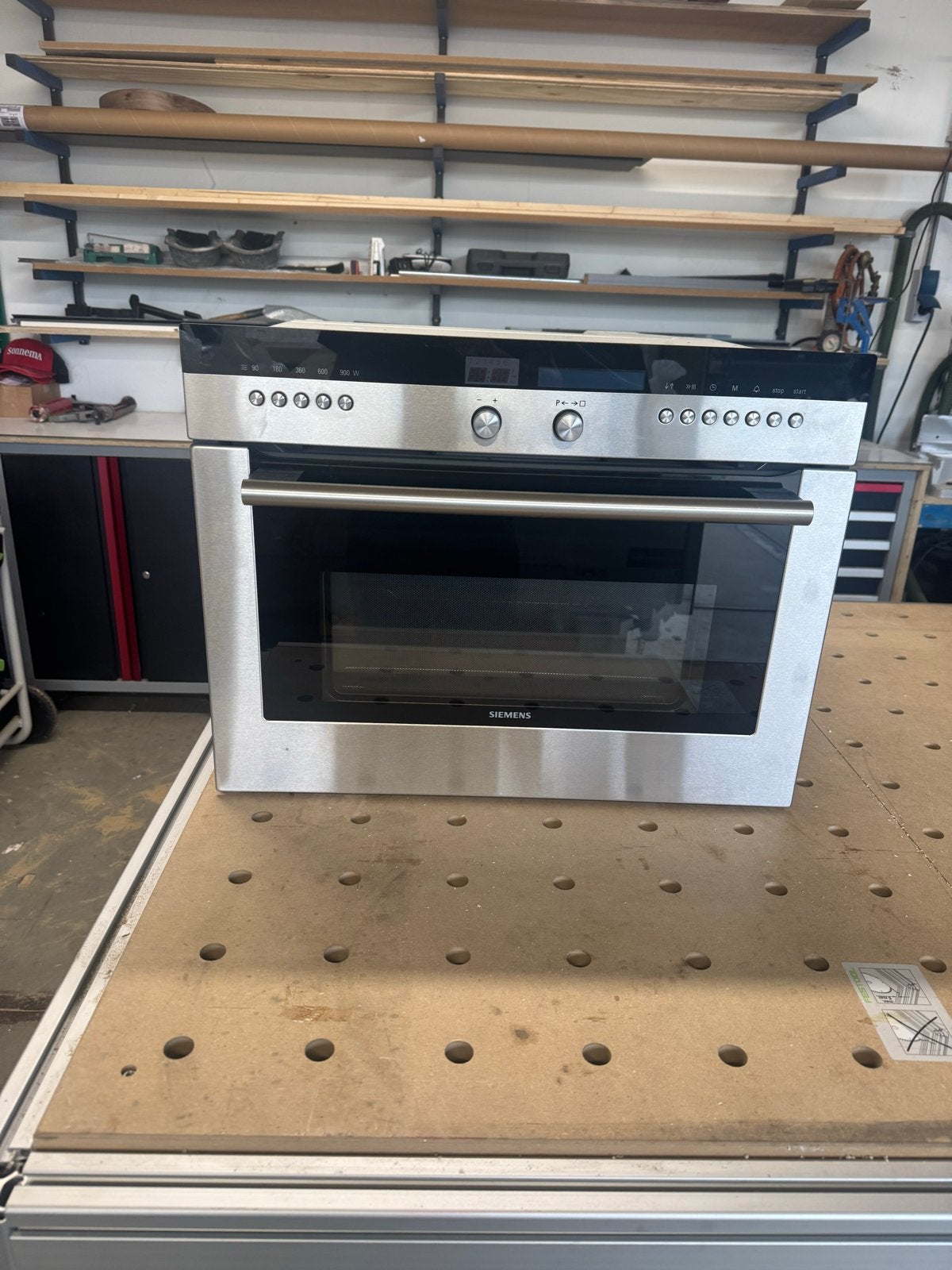 Siemens Inbouw Combi-oven - Zo goed als nieuw, 45 tot 50 cm, Hete lucht, 60 cm of meer, Siemens