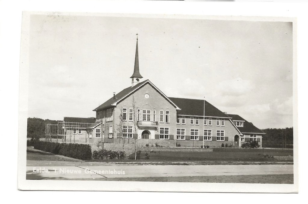 BF271-Eelde,'t Nieuwe Gemeentehuis, Verzamelen, Verzenden, Gelopen, Drenthe