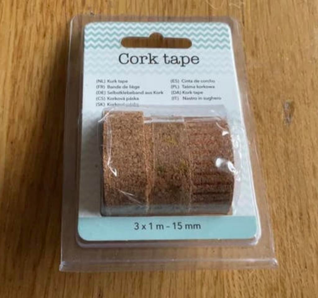 3 rolletjes kurktape, Ophalen of Verzenden, Nieuw, Knutselmateriaal