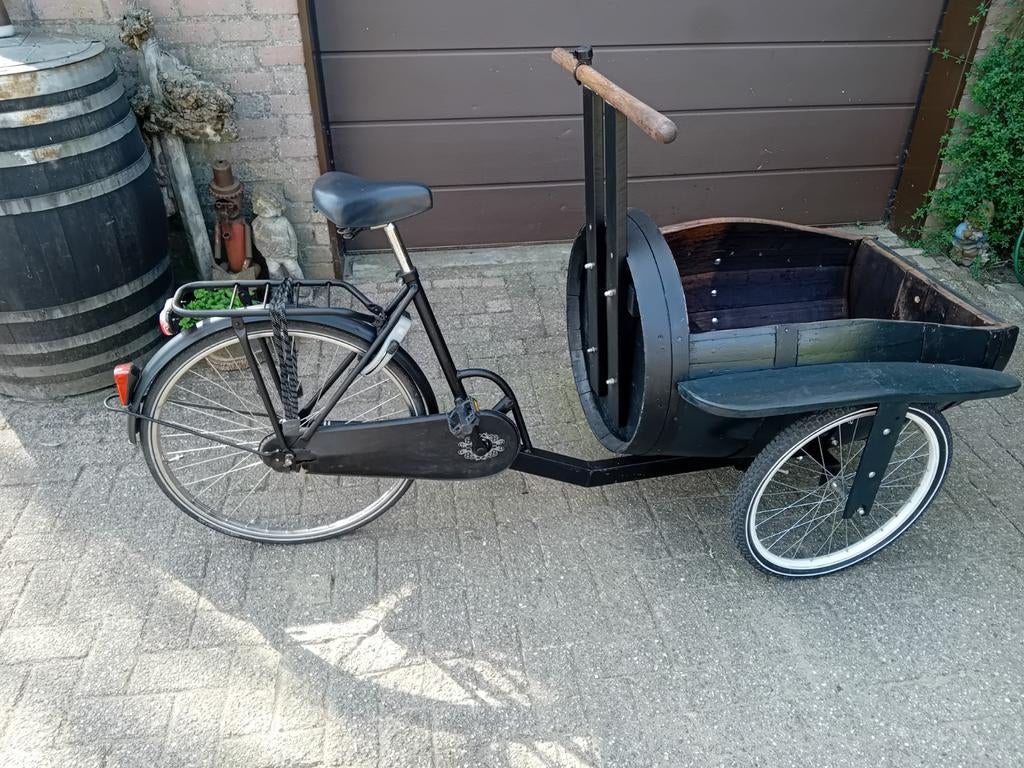 Bakfiets, Ophalen, Gebruikt