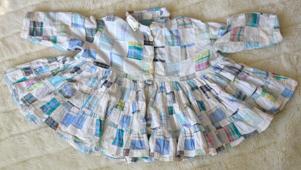 Oliliy bloesje van patchwork stof maat 110, Olily, Meisje, Ophalen of Verzenden, Zo goed als nieuw