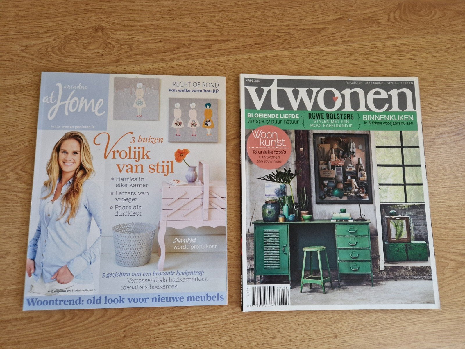 Woonbladen: Ariadne at Home (nieuw) en VT Wonen, Ophalen of Verzenden, Nieuw, Overige typen